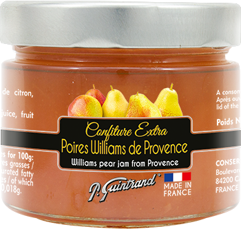 confiture poires williams 314ml large